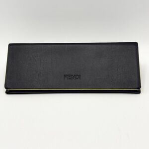 Fendi Hard Shell Magnetic Triangular Clamshell Sunglasses Eyeglasses Case